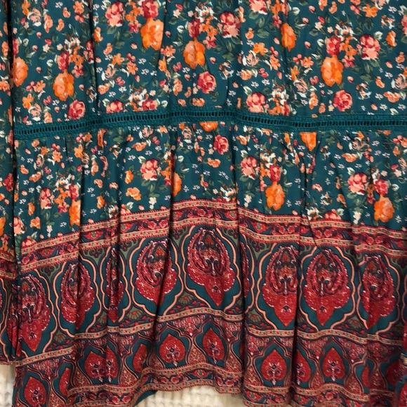 Tulle & Batiste Jamawar Rose Blouse - Picture 10 of 10